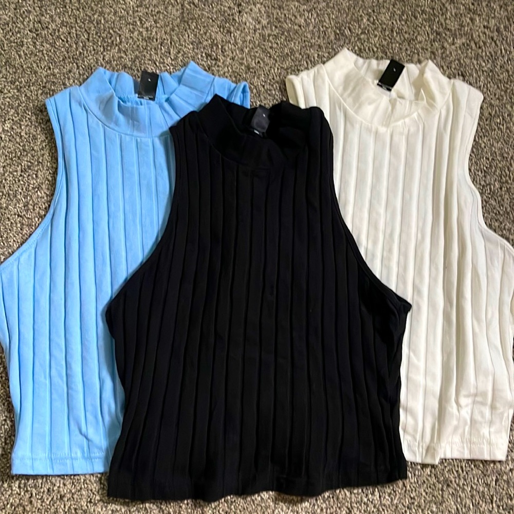 Shein Large Tanks bundle of three